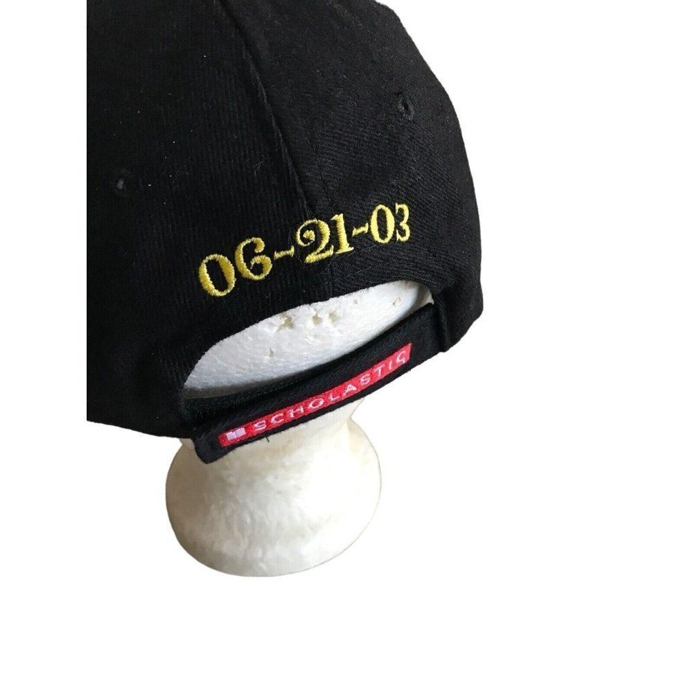 Harry Potter Order Of The Phoenix Scholastic Promo Hat Black & Yellow 100% Cotto - Picture 3 of 7